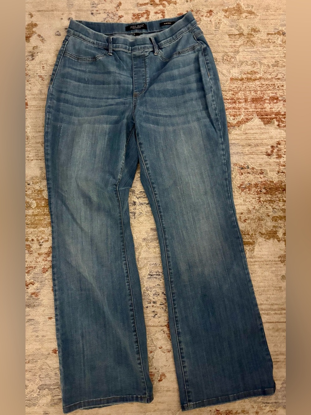 Judy Blue Plus Size Light-Medium Blue Slim Boot Jeans